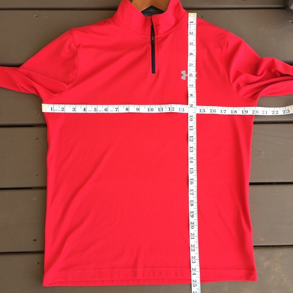 Under Armour Heatgear Quarter Zip T-Shirt - Picture 2 of 6
